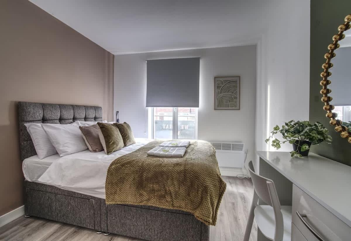 1Br City Centre Apt, Self Check In, Wifi, By Derbnb Sheffield Bagian luar foto