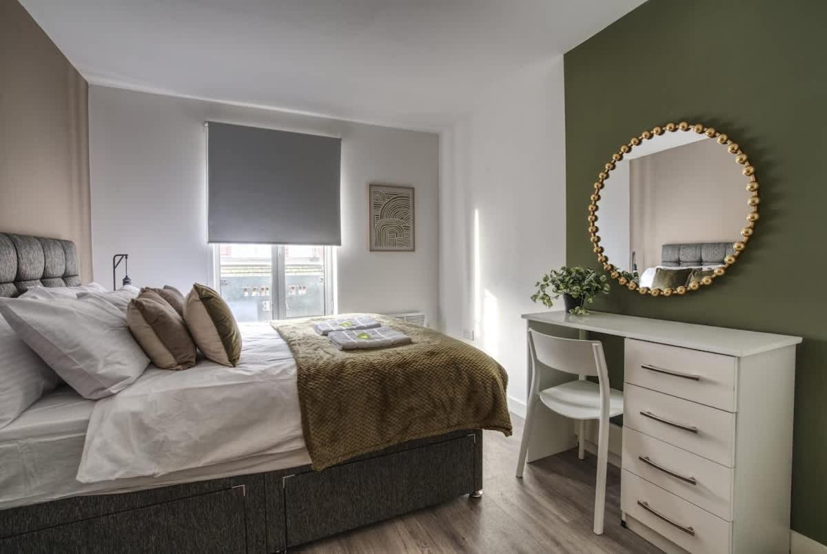 1Br City Centre Apt, Self Check In, Wifi, By Derbnb Sheffield Bagian luar foto